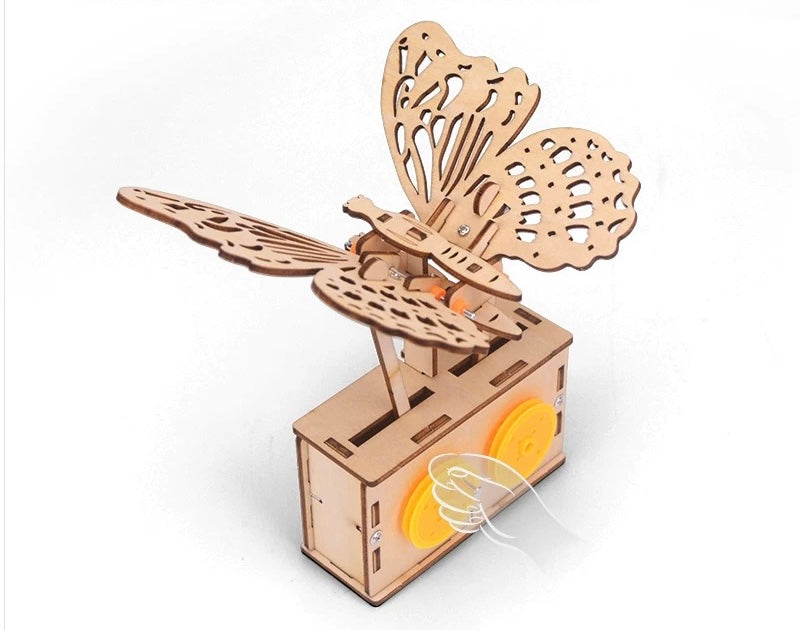 Mechanical Butterfly with Gears
