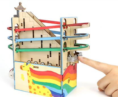 Build a Gravity Chain Reaction Track