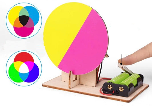 Spinning Color Wheel