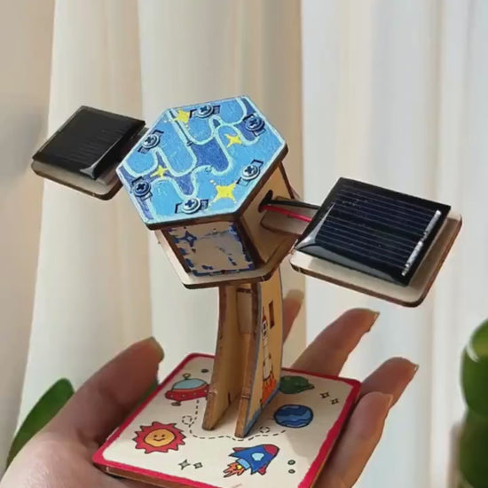STEM Kit - Solar Powered Satellite 