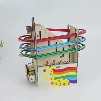 Build a Gravity Chain Reaction Track