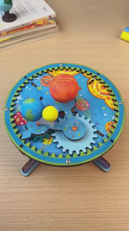 Sun, Earth & Moon Model